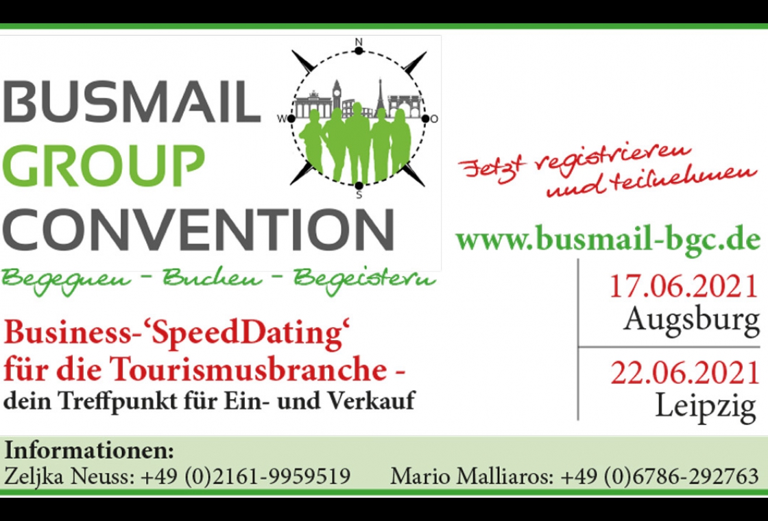 BusMail Group Convention - neues Touristik-Event